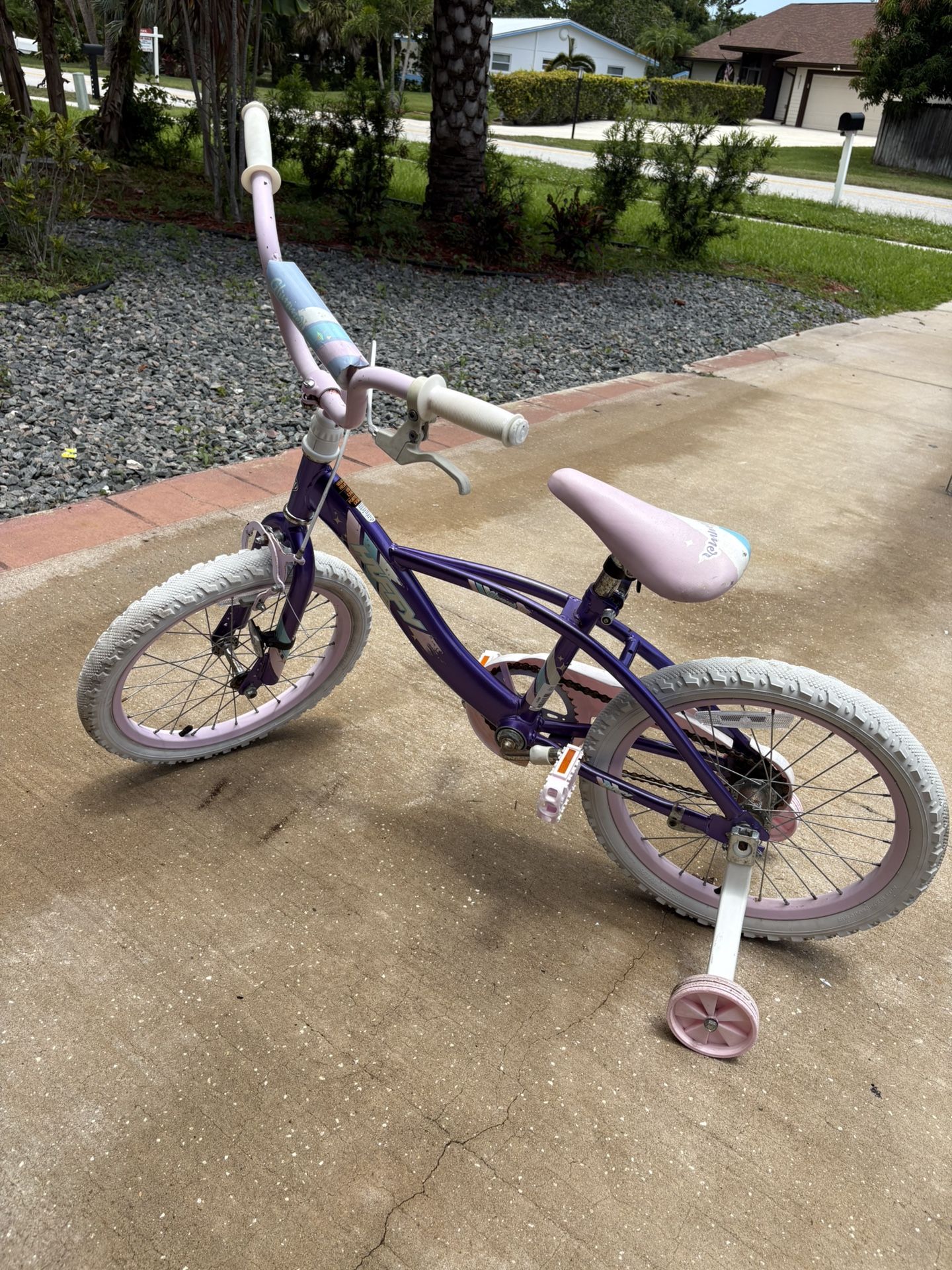 Little Girl Kids Bike