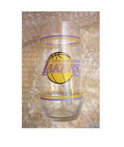 Vintage Lakers Drinking Glass
