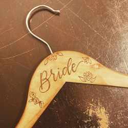 Personalized Wooden hangers