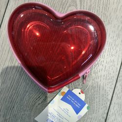 Heart Zipper Pouch From Target 