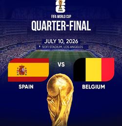 Spain vs Belgium