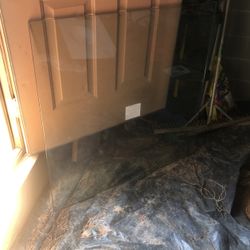 Three eights inch shower glass