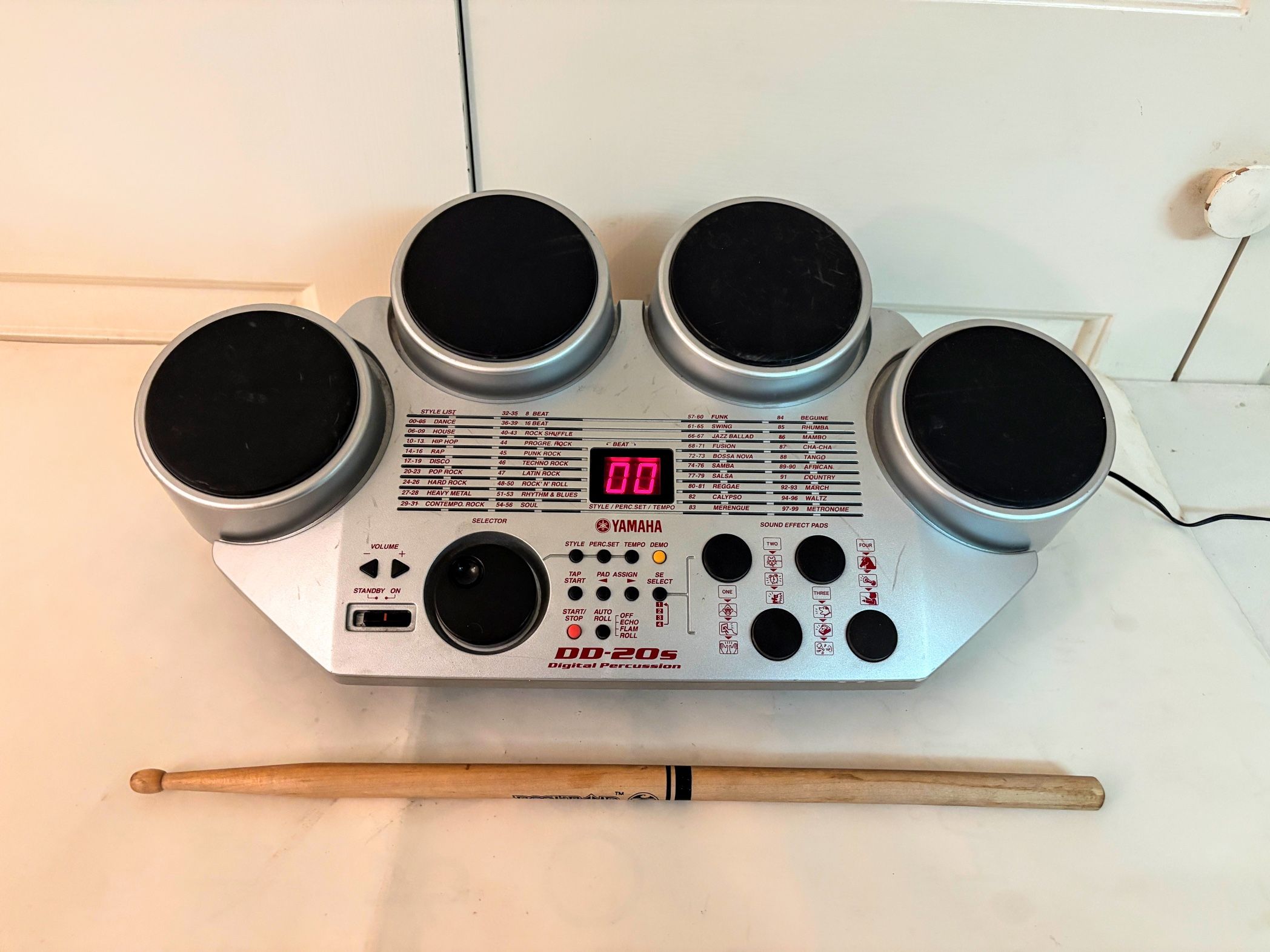 Yamaha DD-20s Digital Percussion electronic drum pad