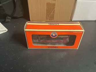 Lionel Christmas Holiday Trolley Car w/ Original Box – O Gauge