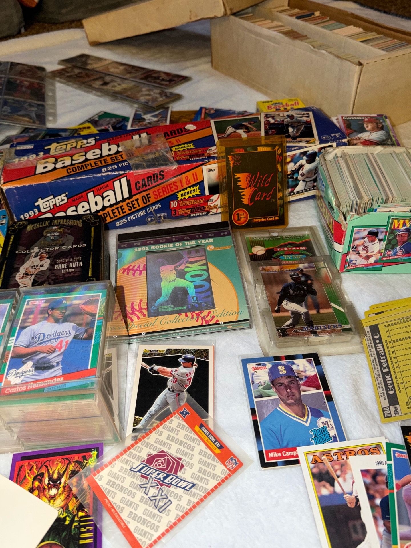 80s and 90s Baseball cards