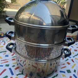 Heavy Duty Stainless Steel Steamer