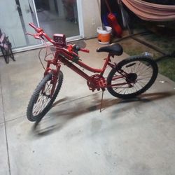 Dirt BBike With Led Light Installed 