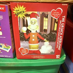 Grinch blow Up Christmas Decoration 