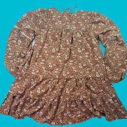 Wildest Dreams Dress Size Large Deep Orange