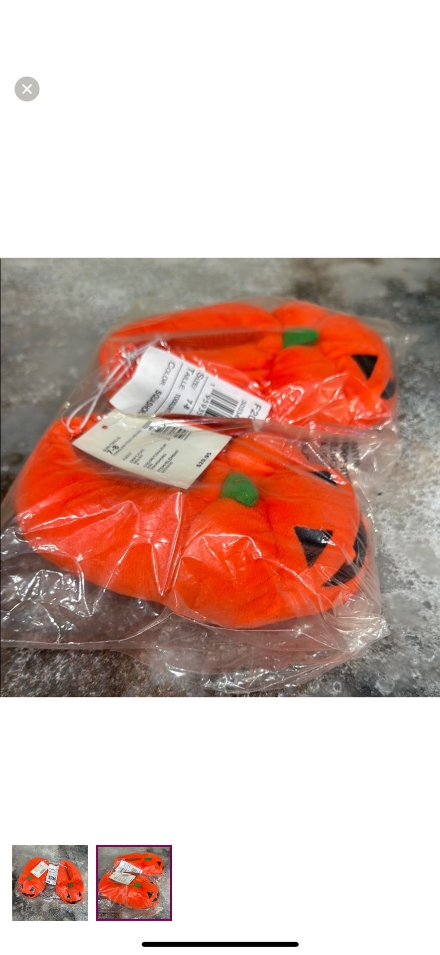 Pumpkin Slippers