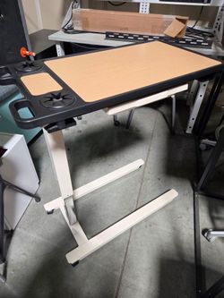 AmFab Executive Split-Top Overbed Table