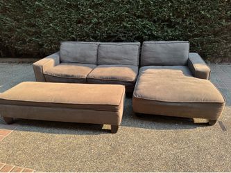 Free couch and ottoman