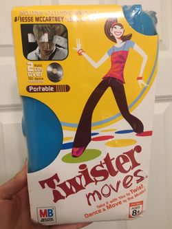 Twister Moves by Milton Bradley Retired 2006 Version- Factory Sealed- RARE!