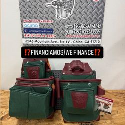 8585 OCCIDENTAL LEATHER Heritage FatLip Tool Bag Set(POUCHES ONLY)**(FINANCIAMOS/WE FINANCE)**