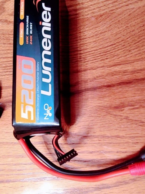 New Lumenier 120c 6s Drone or RC Airplane Battery