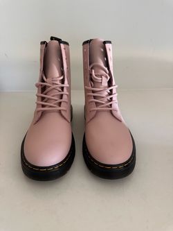Dr. Martens Zavala Pink Boots Size 8