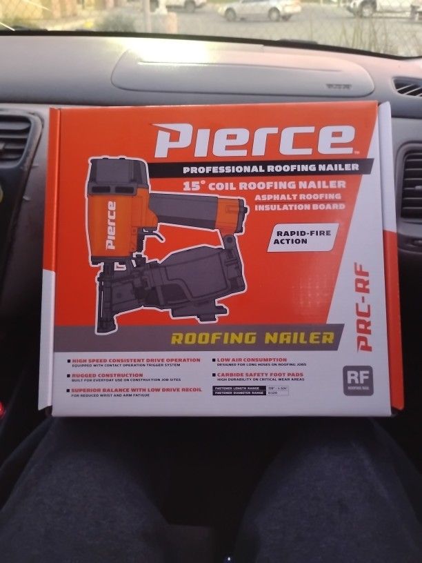 PIERCE PROFESSIONAL ROOFING NAILER