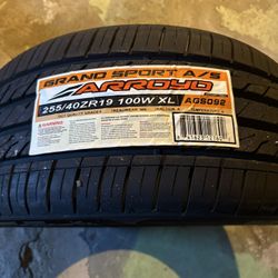 Arroyo Grand Sport A/S UHP All Season 255/40ZR19 100W XL Passenger Tire