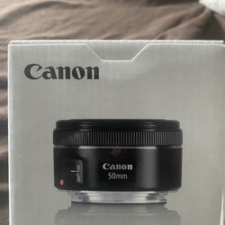 Canon EF Lenses 50 mm F/1.8