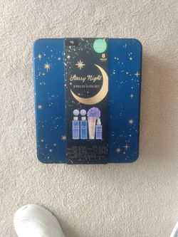 Starry Night 8 Piece Bath Set