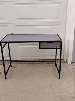 Gray 41” Computer desk