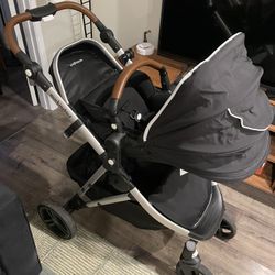 Mockingbird Single Stroller - Black