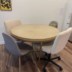 Round Dining Table