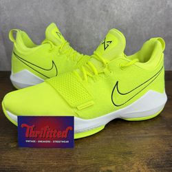 Nike PG 1 Volt Size 13 878627-700 Men’s Neon Green Basketball Sneakers OG Rare