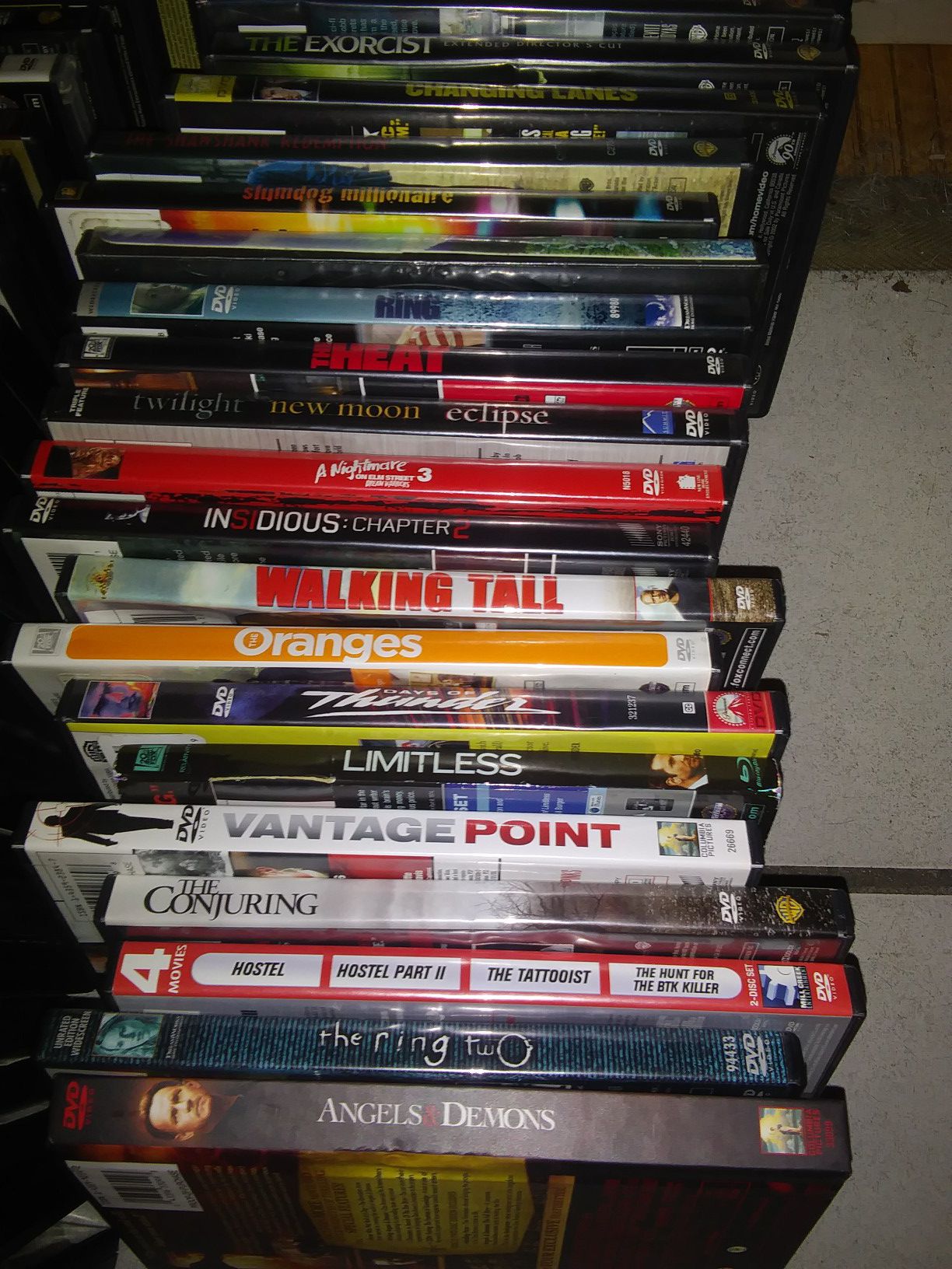 50 assorted DVDs good condition