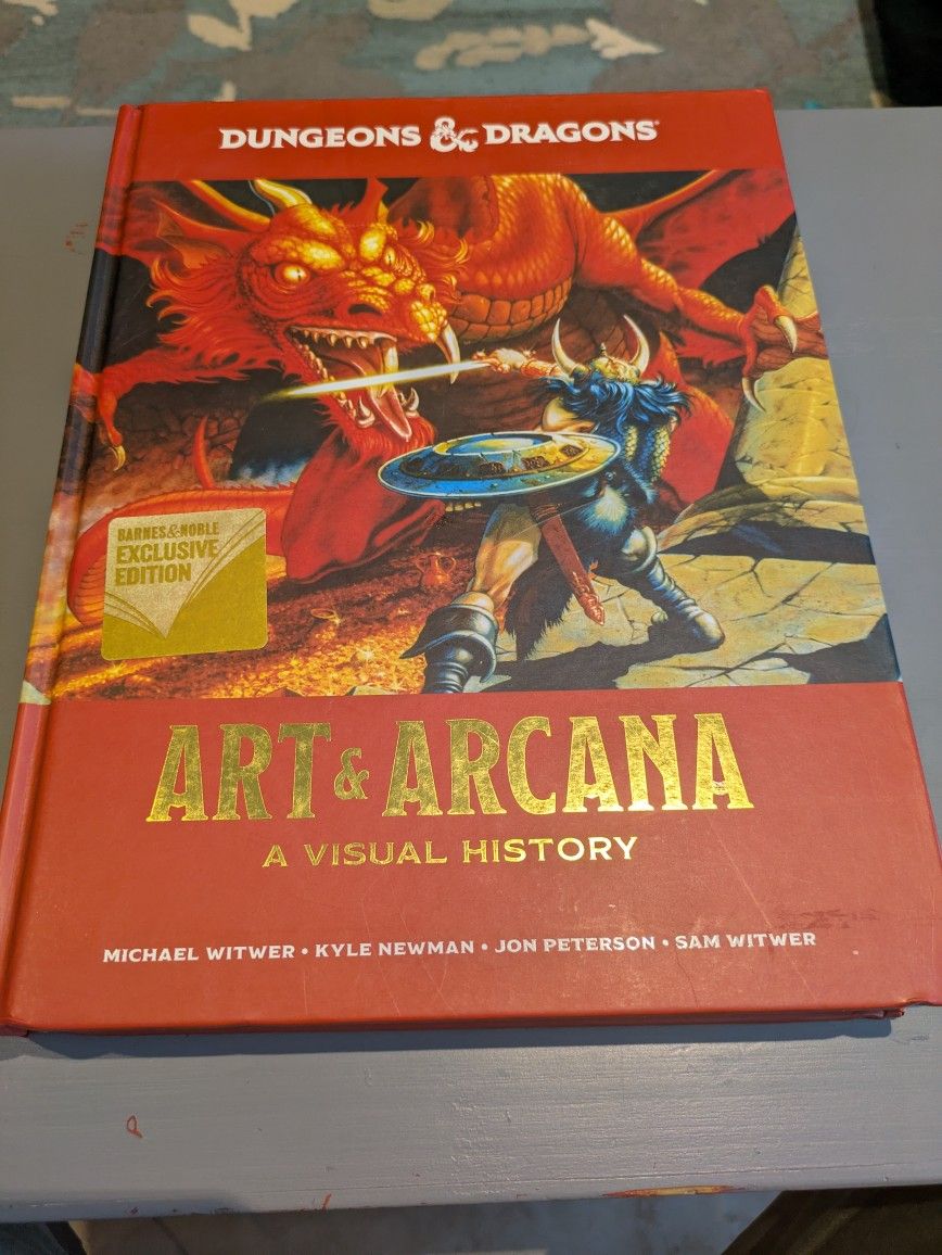 Art and Arcana Book For Dungeons and Dragons