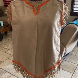 Halloween costume Native American girls size 5 thru 8.