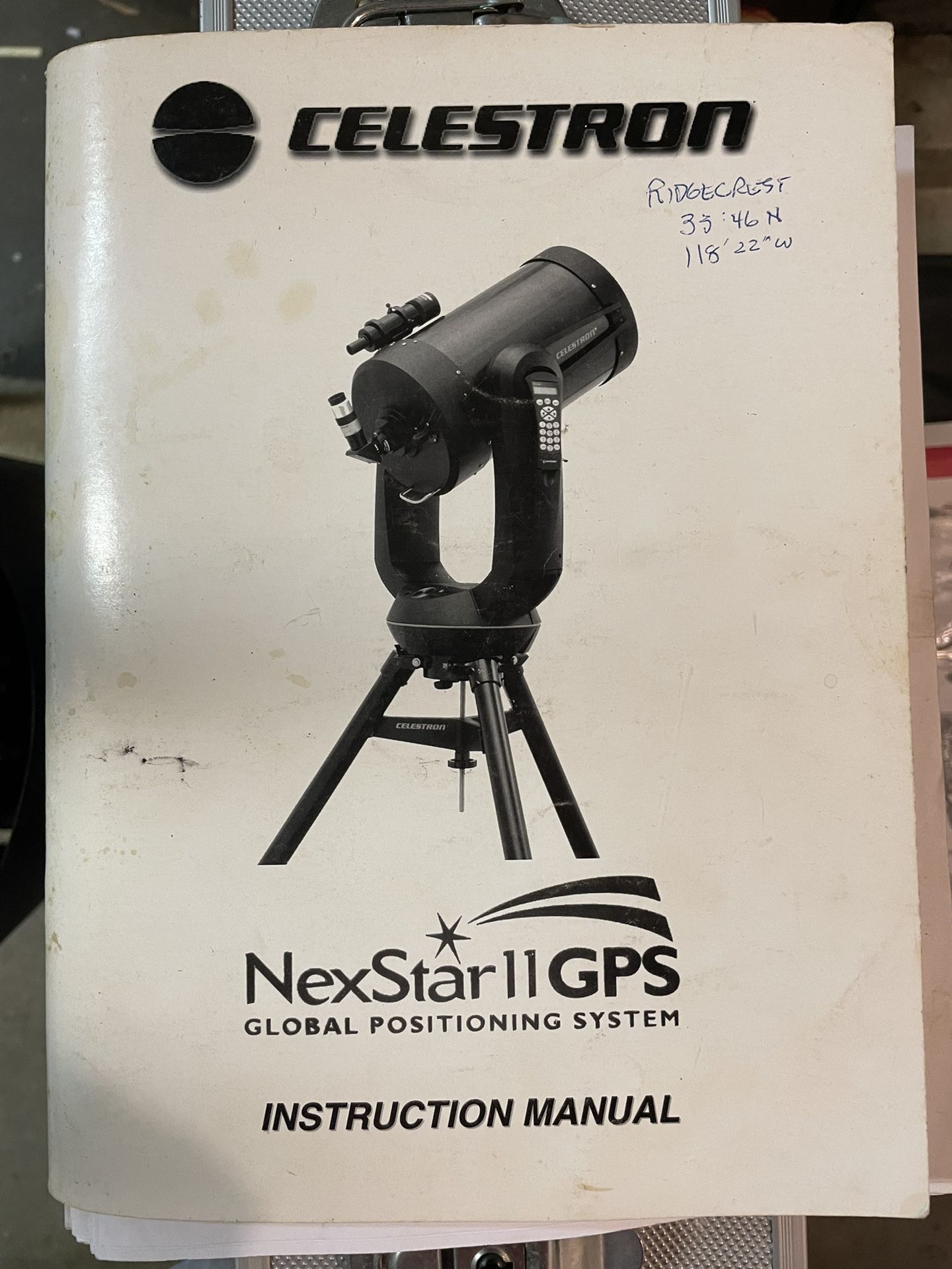 Celestron NexStar 11 GPS Telescope