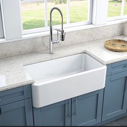 Fire clay Kitchen Sink