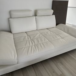 Leather Sofa/sleeper 