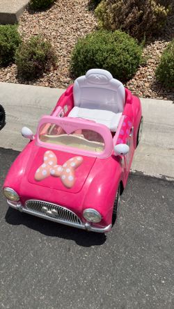 Minnie Mouse Ride-On Toy Car - FREE (Requires Repair)