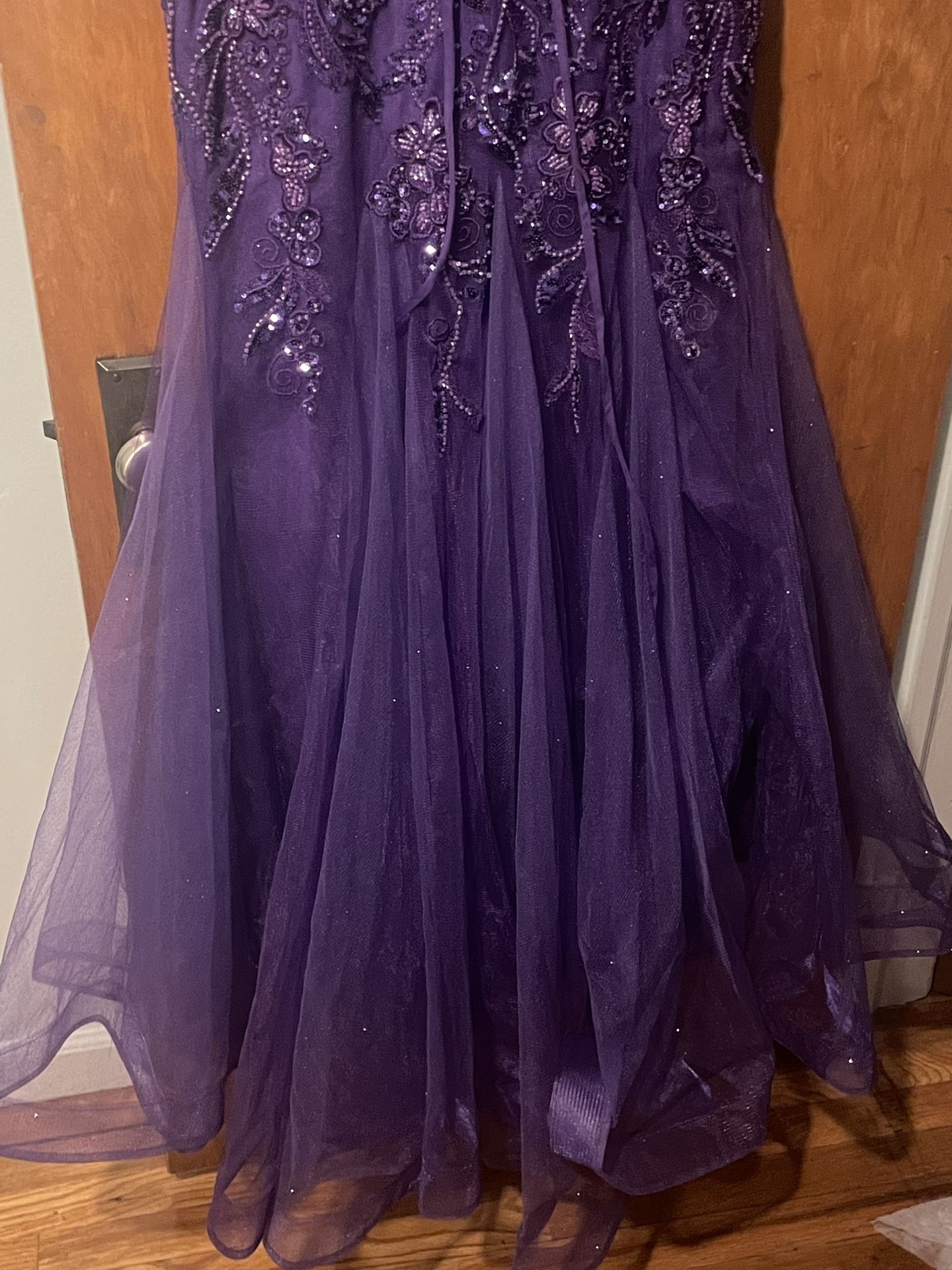 Purple Prom dress