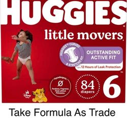 Huggies Size 6 Little Movers Diapers Pañales 