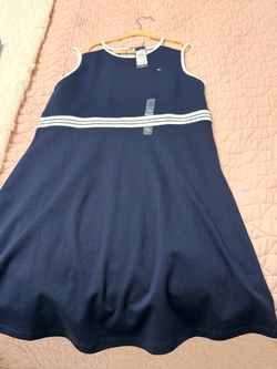 Tommy Hilfiger Navy Sleeveless Dress XL