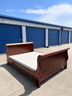 Delivery Available! 🚚 | Queen Wood Bed Frame W/ Boxspring