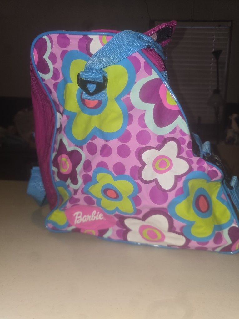 BARBIE IN-LINE SKATES WITH CARRY CASE