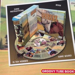 Horse kids book/game