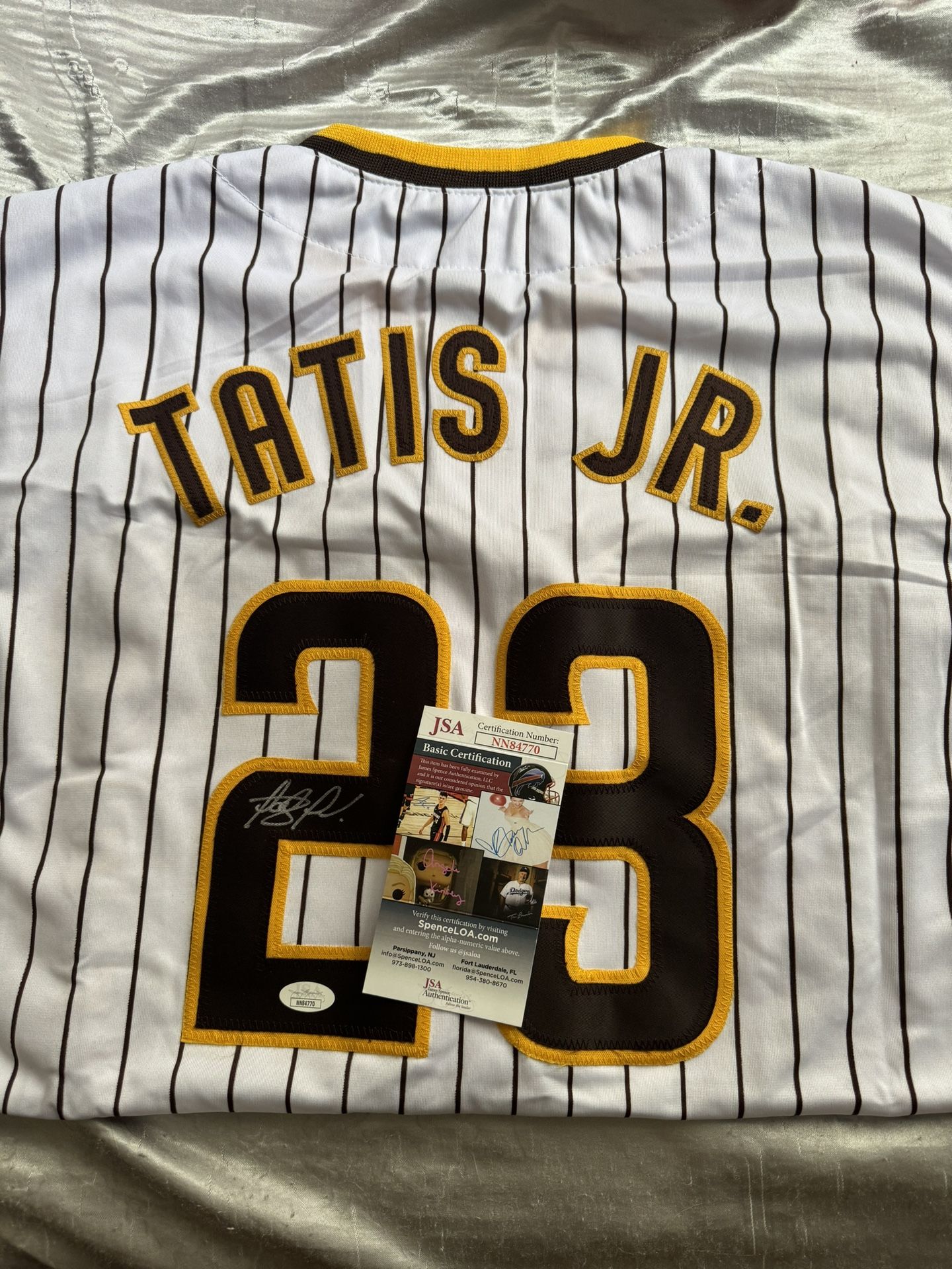 Tatis Signed Jersey