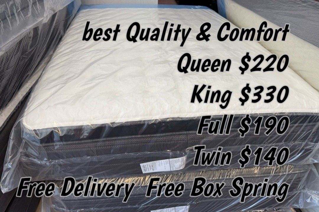 Plush Pillow Top Twin Size Sets  / Colchones 