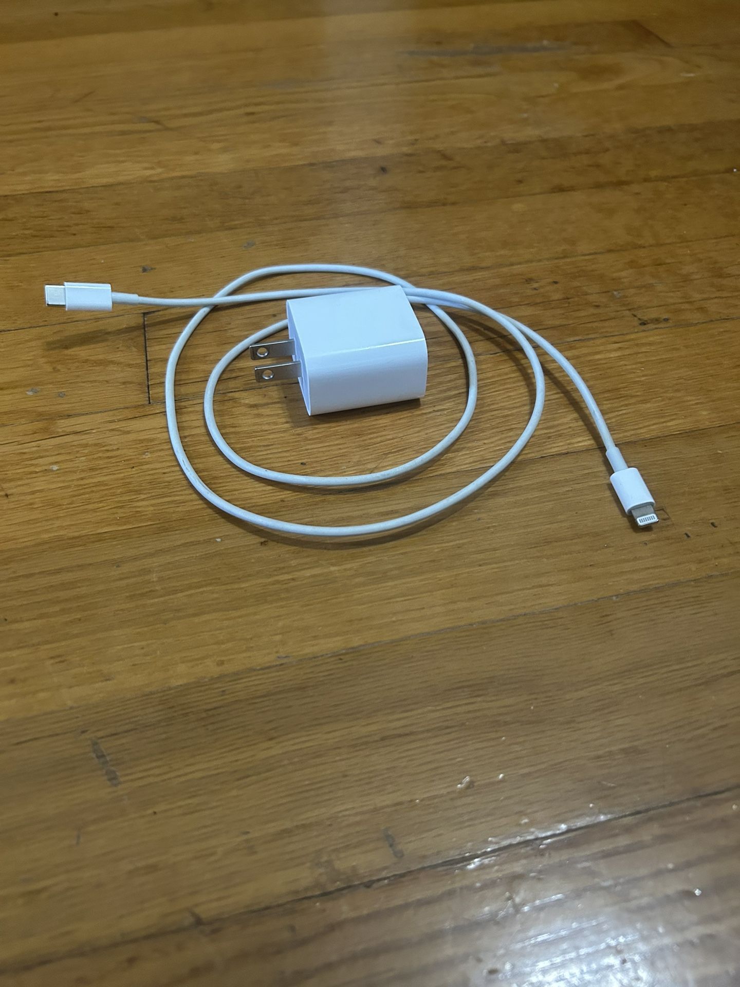 Fast Apple Charger Cable & Adapter, Lighting to USB-C (old iphone)