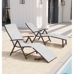 chaise lounges 4 pack