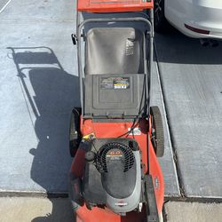 Scott’s 6.0 hp 21” blade self-propelled lawn mower