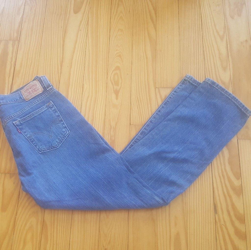 Levi's 505 women's blue denim jeans