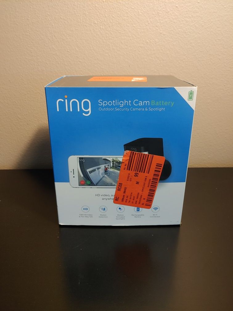 Ring Spotlight Cam Battery Powered