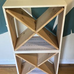 book shelf, wine rack pick in Bethesda MD. all solid wood.  20x20x9” $20 each OBO