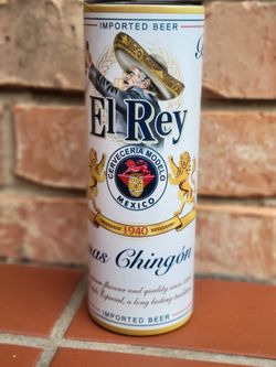 El Rey Custom Tumbler 20oz With Metal Straw